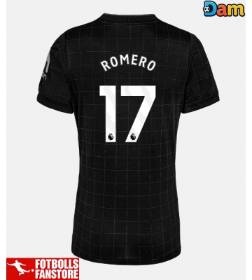 Tottenham Hotspur Cristian Romero #17 Bortatröja Dam 2025-26 Kortärmad